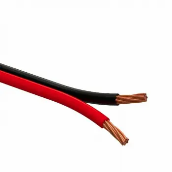 Шнур ШВП2-2х0.50 (чёрно/красный)