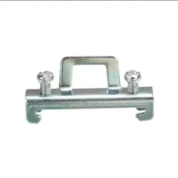 Зажим на DIN-рейку 2 винта, металлический