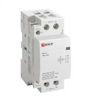 Контактор модульный КМ 16А NО+NC (2 мод.)