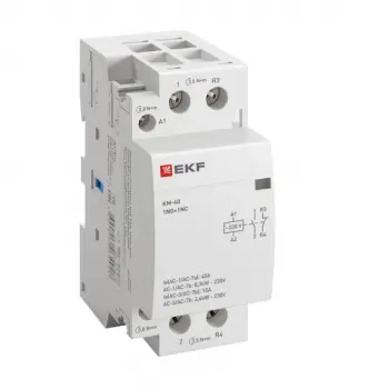 Контактор модульный КМ 40А NО+NC (2 мод.)