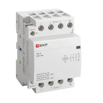 Контактор модульный КМ 16А 3NО+NC (3 мод.)