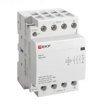 Контактор модульный КМ 40А 3NО+NC (3 мод.)