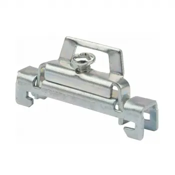 Зажим на DIN-рейку 1 винт, металлический