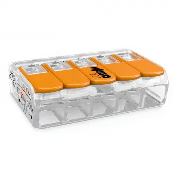 Соединительная клемма 5-и проводная (221-415)