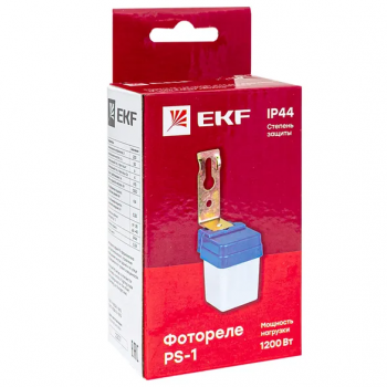 Фотореле PS-1 6А 1400Вт IP44