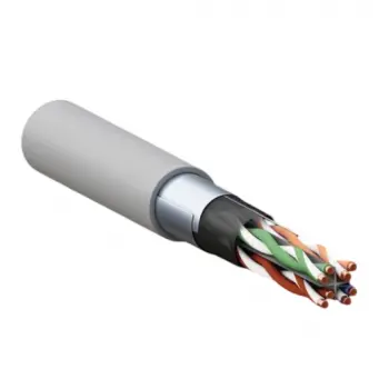 Кабель F/UTP Cat 6 4х2х0,55 (PVC, серый)