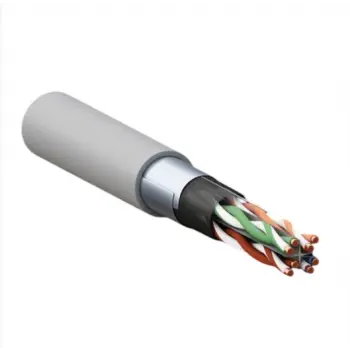 Кабель F/UTP Cat 6 4х2х0,55 (PVC, серый)
