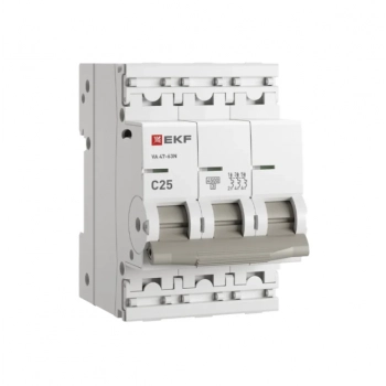 Авт. выкл. ВА 47-63N 3P 25A C (4.5kA)