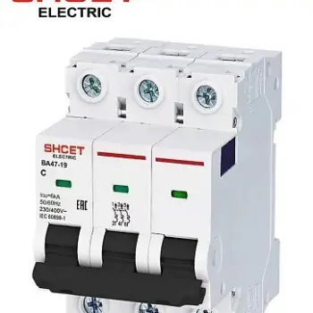 Авт. выкл. BA47-19 3P 20А С (6кА)