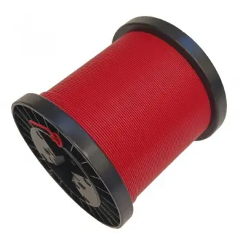 Провод ПВАМ-0,35 (красный)