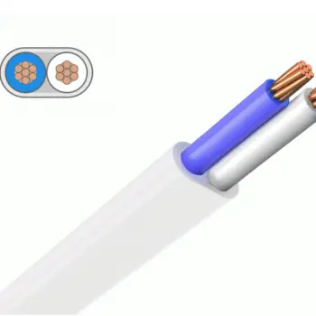 Шнур ШВВП 2х0,75 (белый)