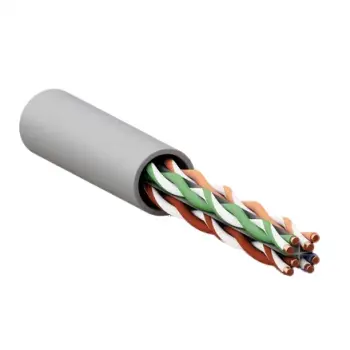 Кабель U/UTP Cat 6 4х2х0,55 (LSZH нг(А)-HF, серый)