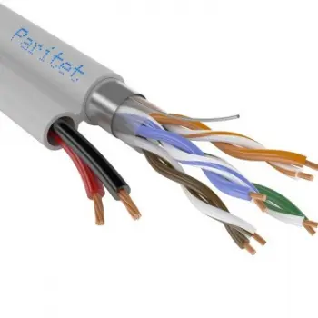 Кабель F/UTP Cat 5e 4х2х0,52 (PVC/PE, чёрный)