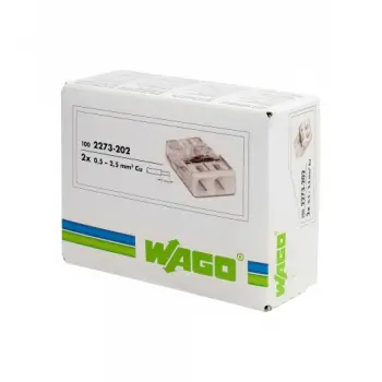 Соединительная клемма 2-ух проводная (2273-202)