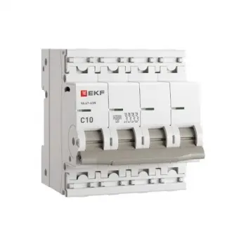 Авт. выкл. ВА 47-63N 4P 10A C (4.5kA)