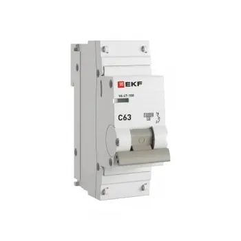 Авт. выкл. ВА 47-100 1P 63А C (10kA)