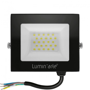 Прожектор светодиодный 30 Вт IP65 _2400 лм 5700 К серый Luminarte