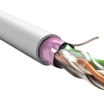 Кабель F/UTP Cat 5e 4х2х0,52 (PVC, серый)