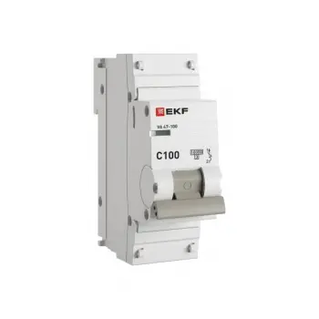 Авт. выкл. ВА 47-100 1P 100А C (10kA)