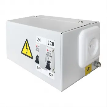 Ящик с понижающим трансформатором ЯТП 0,25 220/24В (2 авт.выкл.) IP31