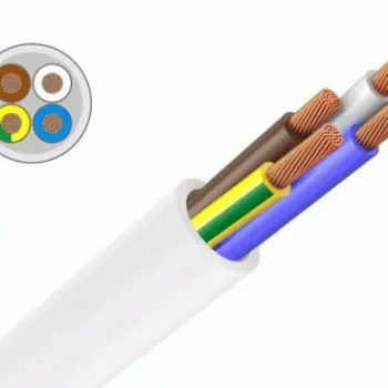 Провод ПВС 4х4,0 (белый)