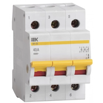 Выкл. нагрузки ВН-32 3Р 40А IEK