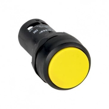 Кнопка возвратная SW2C-11 NO+NC (жёлтая)