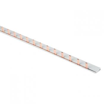 Шина соединительная тип PIN 1 полюс 63А ( 54 модуля L = 1 метр )