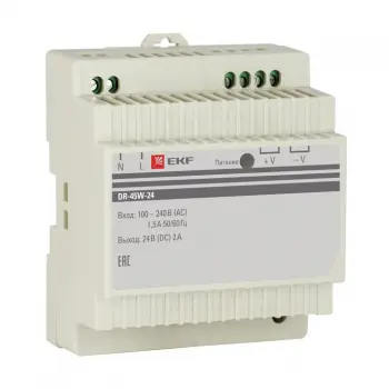 Блок питания 24В DR-45W-24