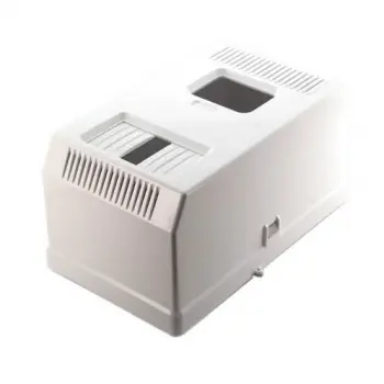 Корпус пластиковый учетный ЩК о/п 261х154х131мм для индукционного счетчика степень защиты IP31,  на 5 модулей,  установка индукционного счётчика,  пломбировочные ушки фото 1