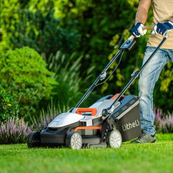 Аккумуляторная газонокосилка Litheli U20LM00-0U110 (1 Аккумулятор 4,0 А/ч)