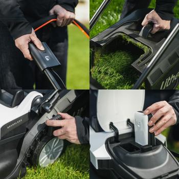 Аккумуляторная газонокосилка Litheli U20LM00-0U120 (1 Аккумулятор 4,0 А/ч)