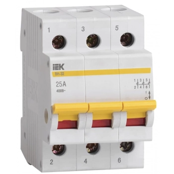 Выкл. нагрузки ВН-32 3Р 25А IEK