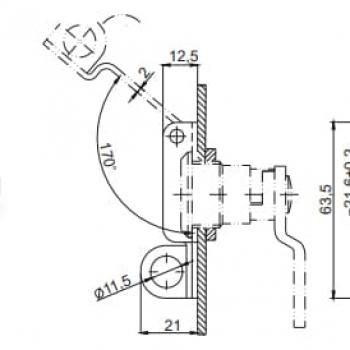 Блокировка замка ST-1  фото 2
