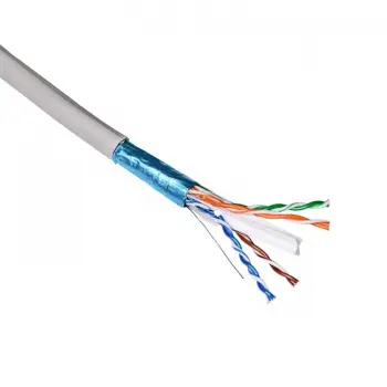 Кабель F/UTP Cat 6 4х2х0,23AWG (LSZH нг(А)-HF, серый)