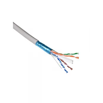 Кабель F/UTP Cat 6 4х2х0,23AWG (LSZH нг(А)-HF, серый)