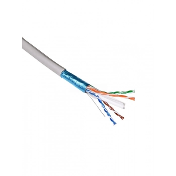 Кабель F/UTP Cat 6 4х2х0,23AWG (LSZH нг(А)-HF, серый)
