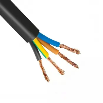 Провод ПВС 4х1,5 (чёрный)