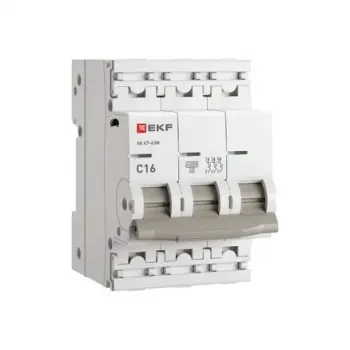 Авт. выкл. ВА 47-63N 3P 16A C (4.5kA)