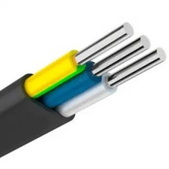 Кабель АВВГнг(А)-LS 3х2,5 - 0,66 кВ (круглый, чёрный)
