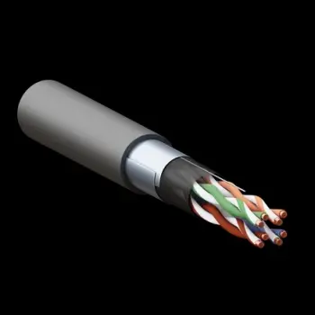 Кабель F/UTP Cat 5e 4х2х0,51 (LDPE, чёрный)