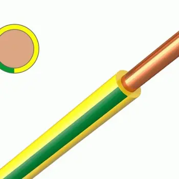 Провод ПуВ-1х0,75 (жёлто-зелёный)