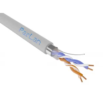 Кабель F/UTP Cat 5e 2х2х0,52 (PVC, серый)