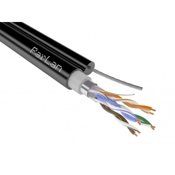 Кабель F/UTP Cat 5e 4х2х0,52 (PVC/PEtr, чёрный)