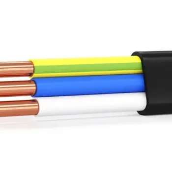 Кабель ВВГ-П 3х2.5 н.660В (чёрный)