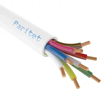 Кабель (провод) КСПВ 8х0,50 мм (белый)