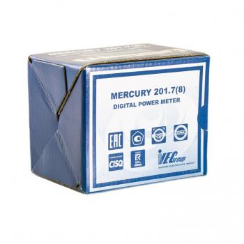 Счетчик Меркурий 201.8 купить - ООО «ПВС-ЭнергоПлюс» с электронным экраном