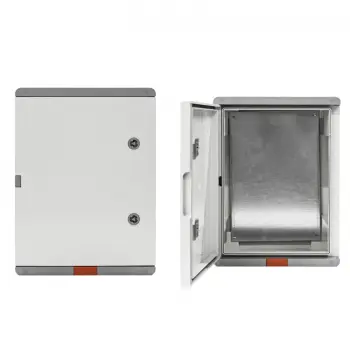 Бокс пластиковый с монтажной платой ЩМП 400х300х170 IP67 Plastim Elektrik фото 1