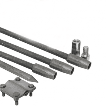 Заземлитель стержневой с заострением L-6м. Ф16  фото 4