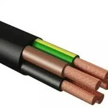 Провод ПВС 5х2,5 (чёрный)